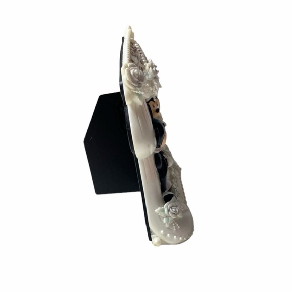 Disney Mickey & Minnie Wedding Photo Frame In Original Box/Packaging - Picture 2 of 16